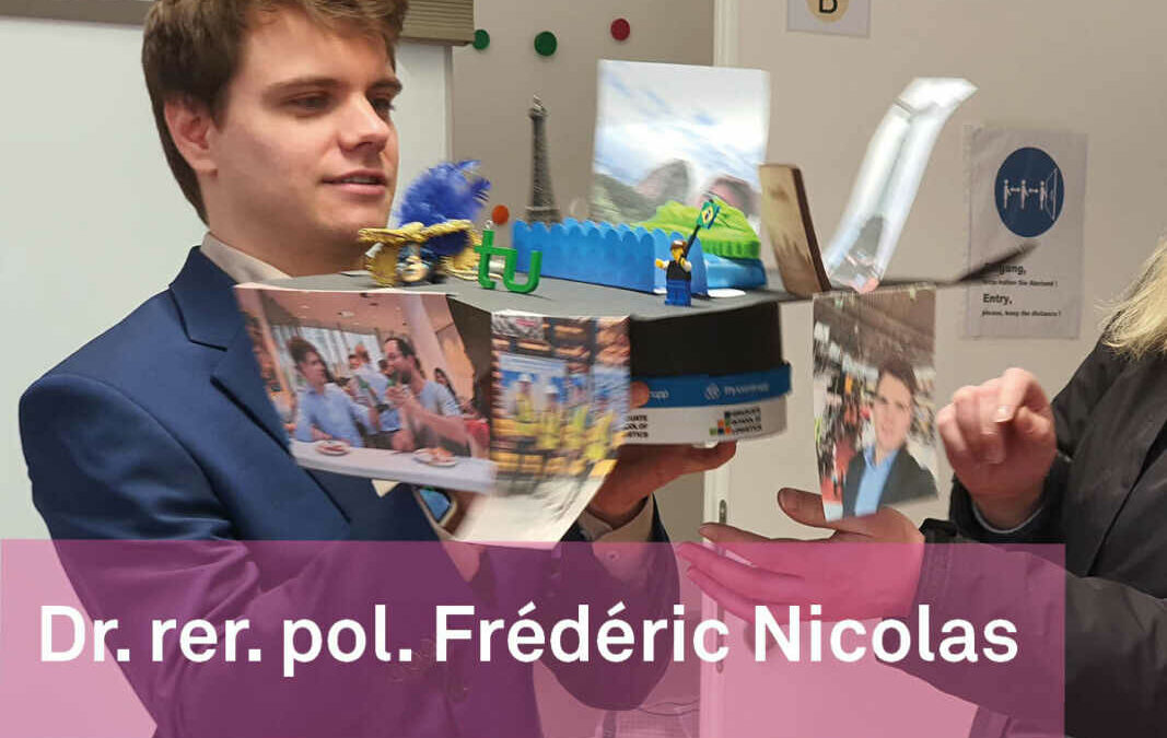 Glückwunsch: Dr. Frédéric Nicolas