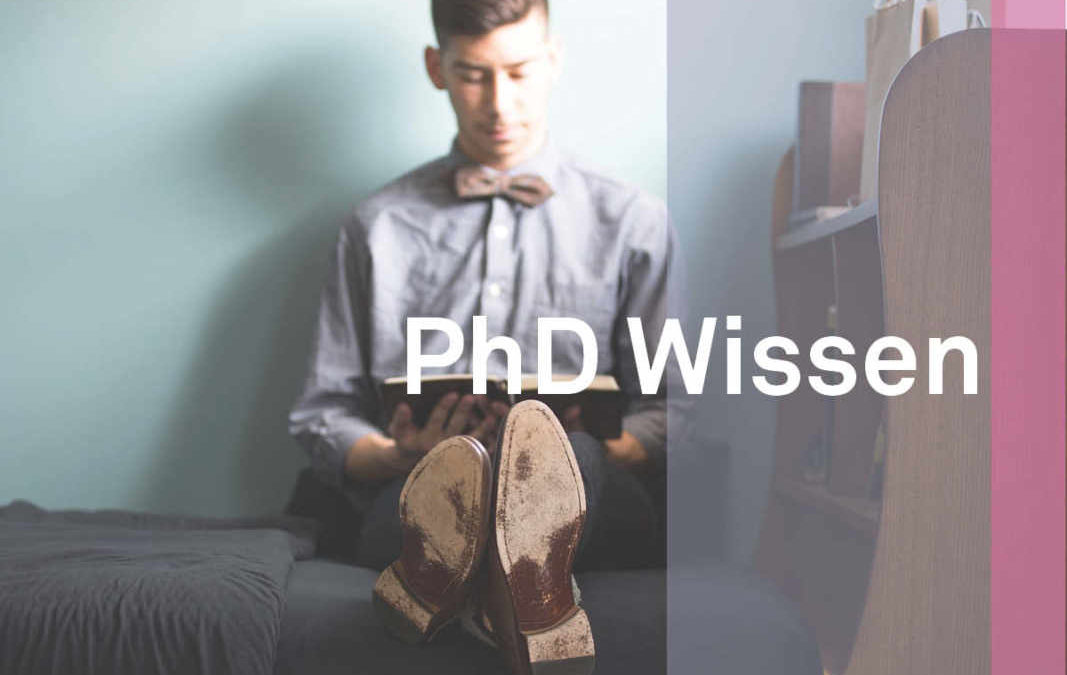 PhD Wissen: Formatierung der Dissertation