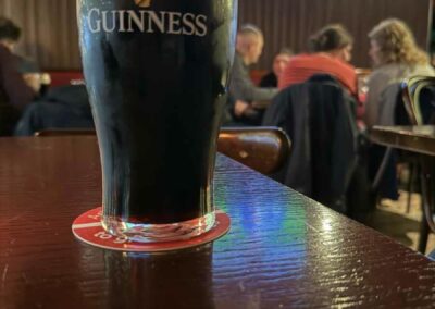 Ein Guinness Bier im irischen Pub