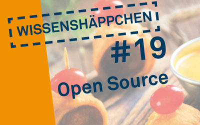 Wissenshäppchen #19: Open Source