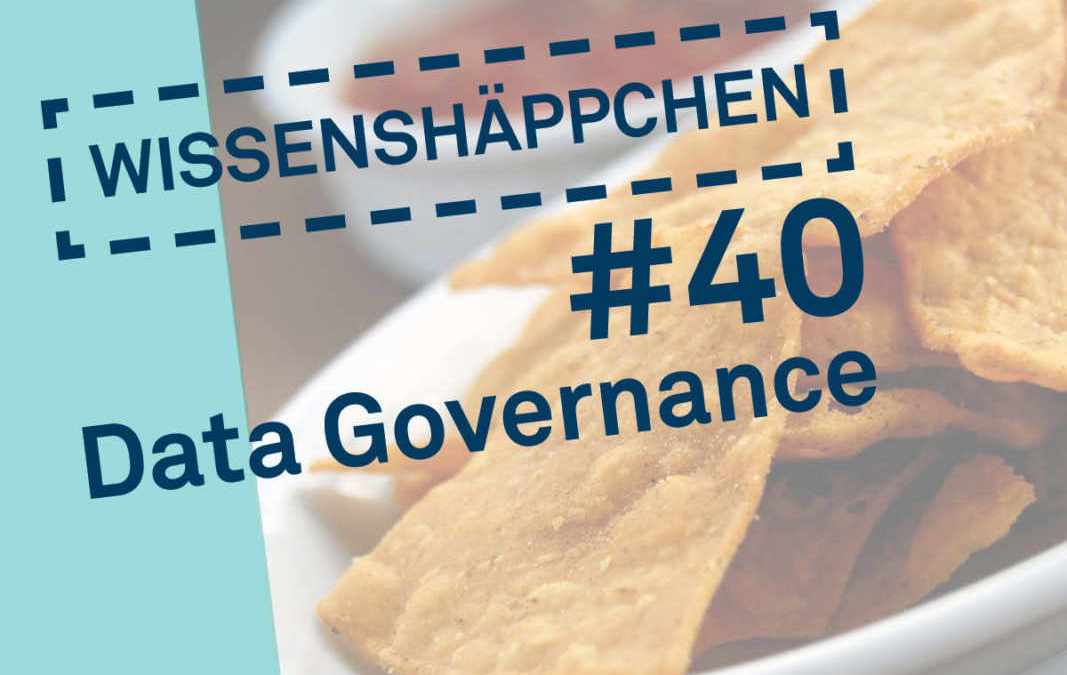 Wissenshäppchen #40: Data Governance