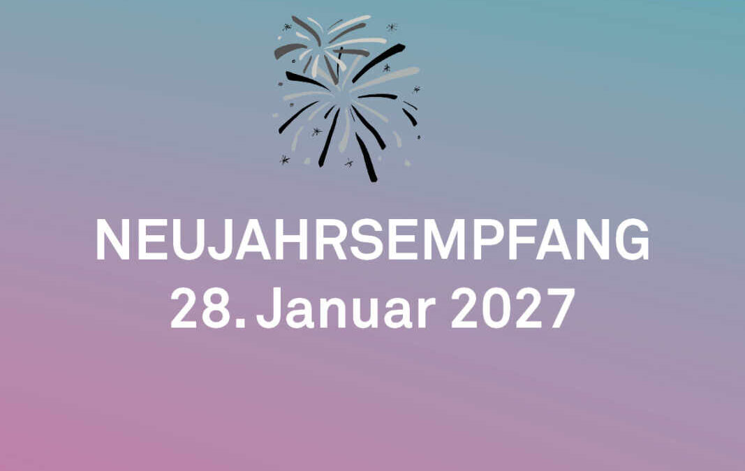 Farbverlauf von Blau zu Pink, Illustration eines Feuerwerks